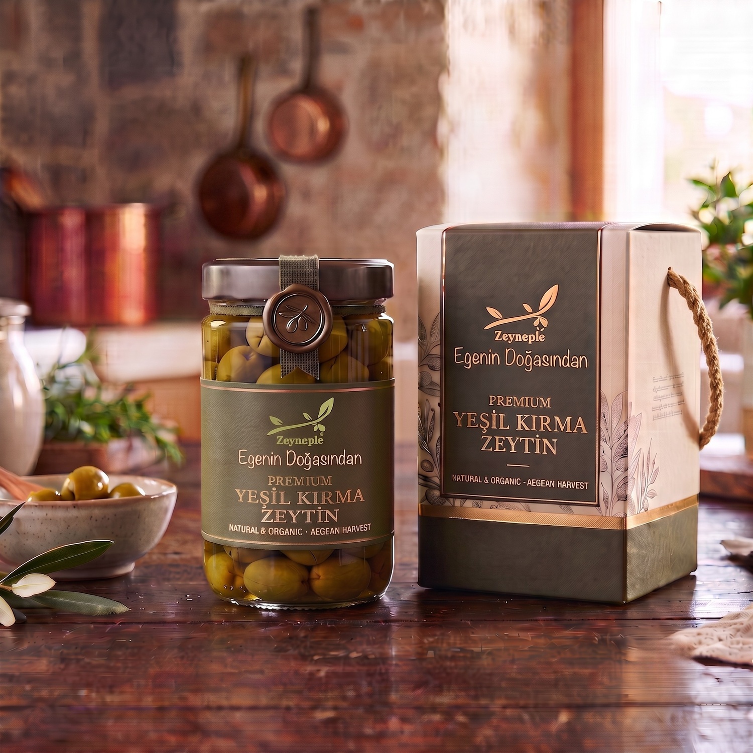 Kırma Yeşil Zeytin